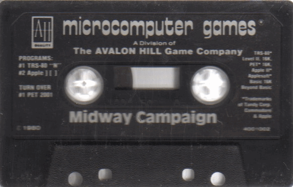 Game #4 : Midway Campaign (1980) – The Wargaming Scribe